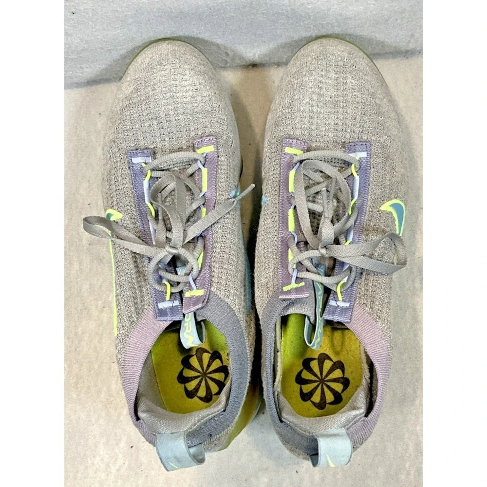 Nike Air Vapormax 2020 Grey Light Liquid Lime Men's Size 10.5 DH4084-003